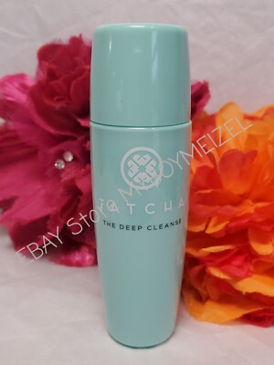 TATCHA The Deep Cleanse Gentle Exfoliating Cleanser .85 oz 25ml Travel Sz Sealed