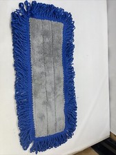 COMMERCIAL Heavy Duty Flat Mop Dust Pad 18    Looped New