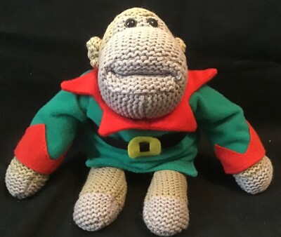 PG Tips Tee Affe trägt ein offizielles Weihnachts-/Weihnachtselfen-Top P.G. Schimpanse