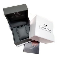 Carl Von Zeyten Orologio Automatico Uomo CVZ0079GYMS – Cassa 46 Mm Acciaio, Quadrante Nero, Giorno-Mese-24h, 10 ATM