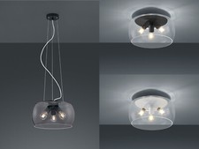 Ausgefallene Glas Wohnzimmerlampen hängend über Couchtisch Küchenlampen Esstisch