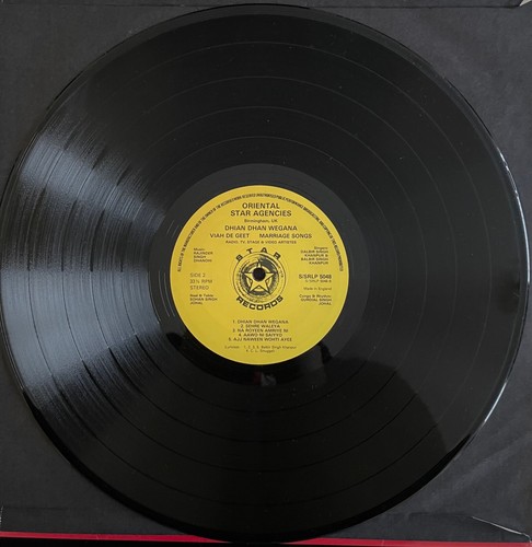 Dhian Dhan Wegana Viah De Geet By Bhujhangy Group - RARE Bhangra Vinyl Record LP - Picture 4 of 6
