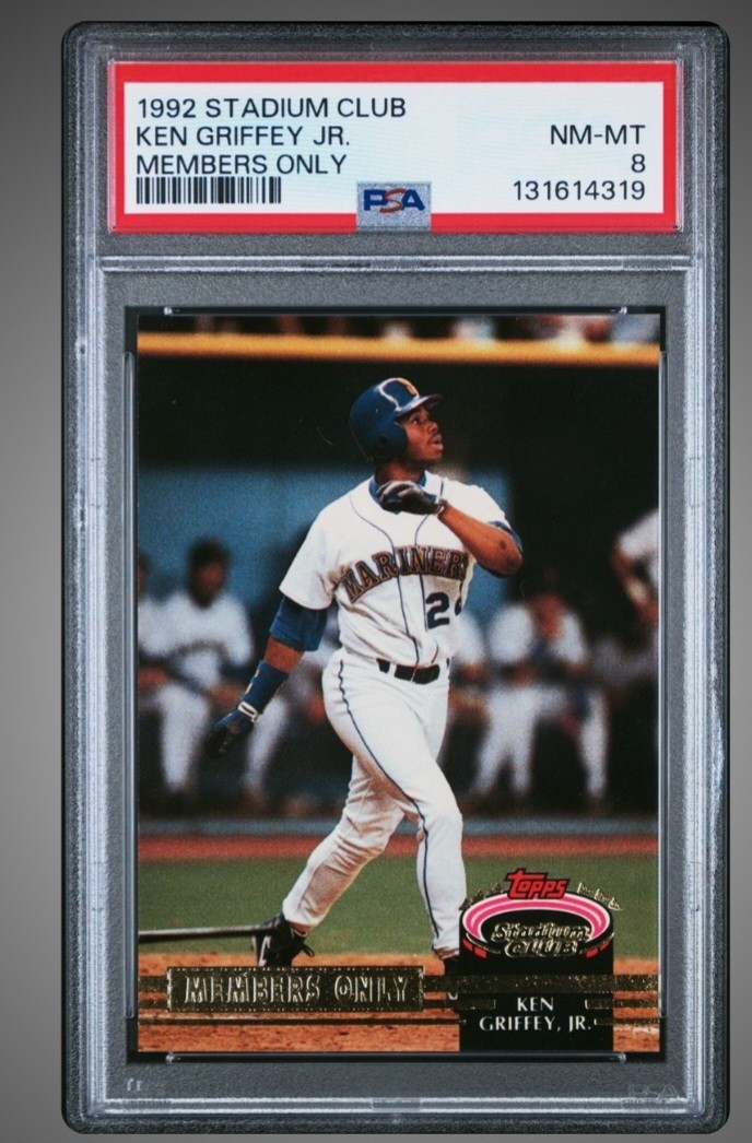 1992 Stadium Club Members Only Ken Griffey Jr HOF Seattle Mariners