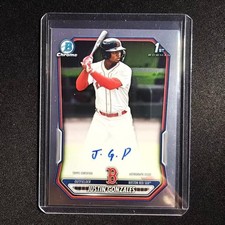 🔥AL 2026 BOWMAN CHROME PROSPECT 1ST AUTO JUSTIN GONZALES