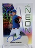 2025 Leaf Vivid Baseball Andrew Painter Phillies Neon Auto 1/8