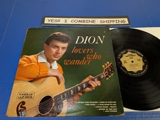 DION - Lovers Who Wander - 1962 Pop Rock LP Laurie VG VINYL RECORD