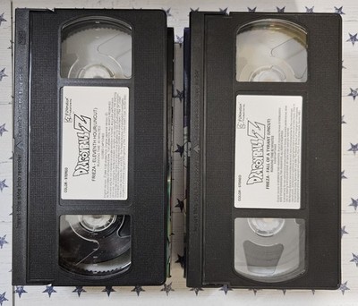 Dragon Ball Z Frieza Saga VHS Episodes 82-89 UNCUT English Dubbed