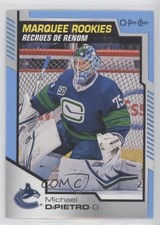 2020-21 O-Pee-Chee Marquee Rookies Blue Border Michael DiPietro #528 0c3