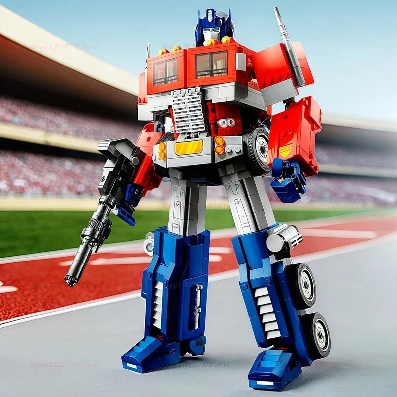 1508x LEGO Icons Transformers Optimus Prime Robot Car Building Blocks Bricks Toy - Image 4 of 4