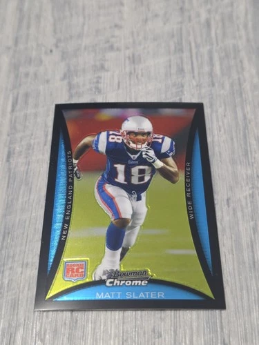 Matthew Slater 2008 Bowman Chrome Rookie BC52 New England Patriots RC - E300