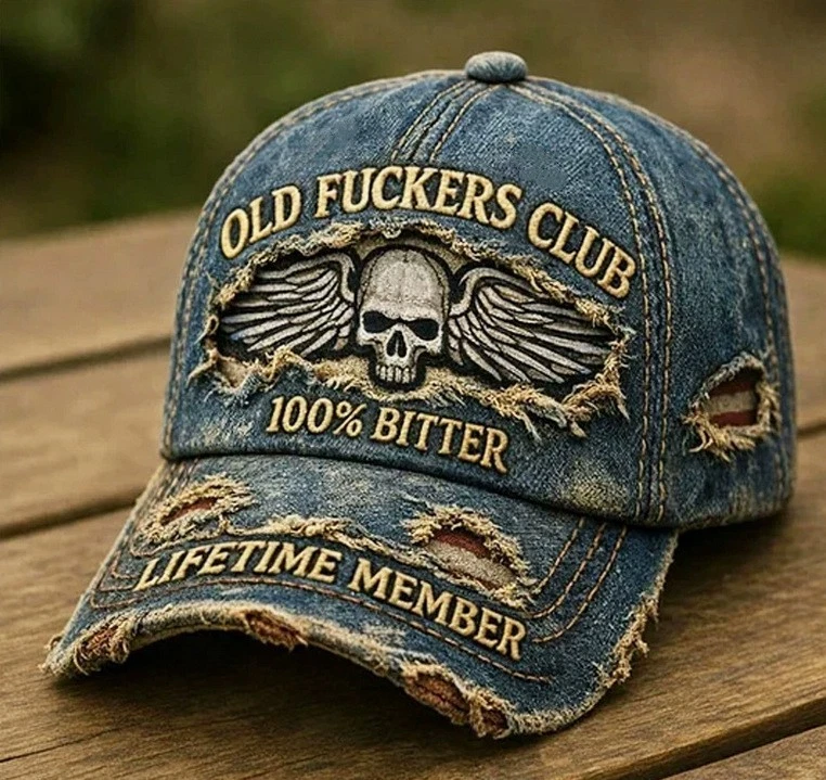 Denim Baseball Cap In Women display picture 3