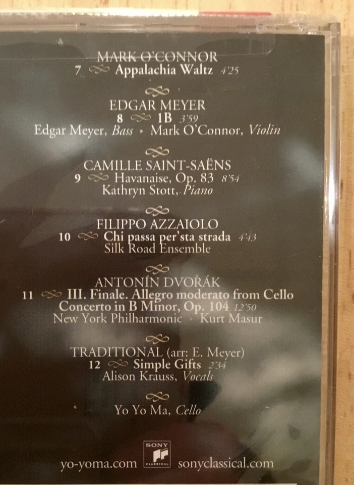 Sounds of Yo-Yo Ma (CD, 2004) Sony Classical NEW Sealed - Image 3 of 4