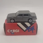 Vintage 1985 Corgi Diecast Model Grey Volvo 760 Saloon In Red Box
