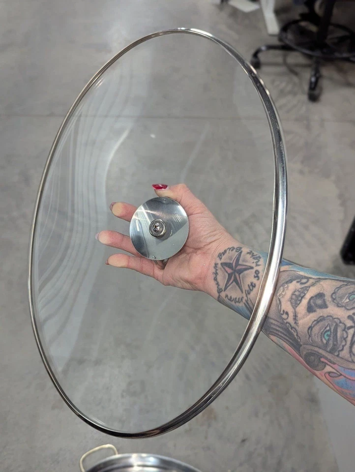 Berndes Induction Plus Stainless Steel Saute Pan with double handles & glass lid - Image 4 of 4