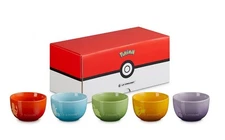 Le Creuset Pokemon Sphere Rice bowl Set of 5 Japan Limited 2024 gift Pikachu