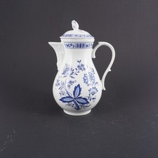 Form Marienbad Ingres Weiss Zwiebelmuster Kaffeekanne Kanne Porzellan ca 24 cm