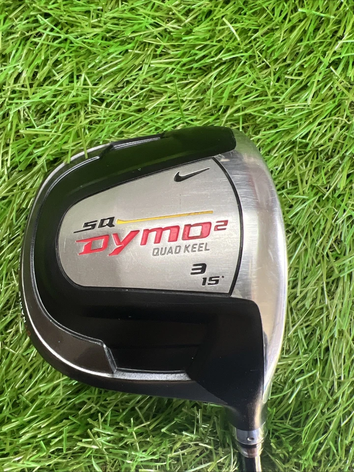 Nike SQ Dymo2 3 Wood 15° Quad Keel RH 70 G Stiff Flex Shaft 43" Pristine - Image 3 of 4