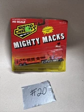 Road Champs Obscure 1988 Mighty Mack’s Mack Truck Car Transporter   #7371 