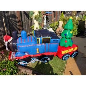 Thomas The Train Outdoor Inflatable Christmas Decoration