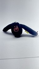 Kipling Black Fur Monkey Keychain Bag Charm