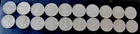 Lot of (20) 10 Franklin 10 Walking Liberty Half Dollars Various Dates 90% silver