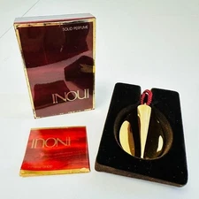 SHISEIDO lNOUl SOLID PERFUME Vintage Parfum Pendant Necklace Type Discontinued