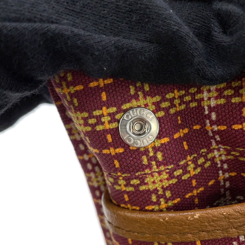 GUCCI Children's Check Pattern Interlocking G Tot… - image 12