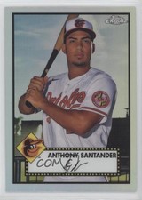 2021 Topps Chrome Platinum Anniversary Refractor Anthony Santander #375 tx8
