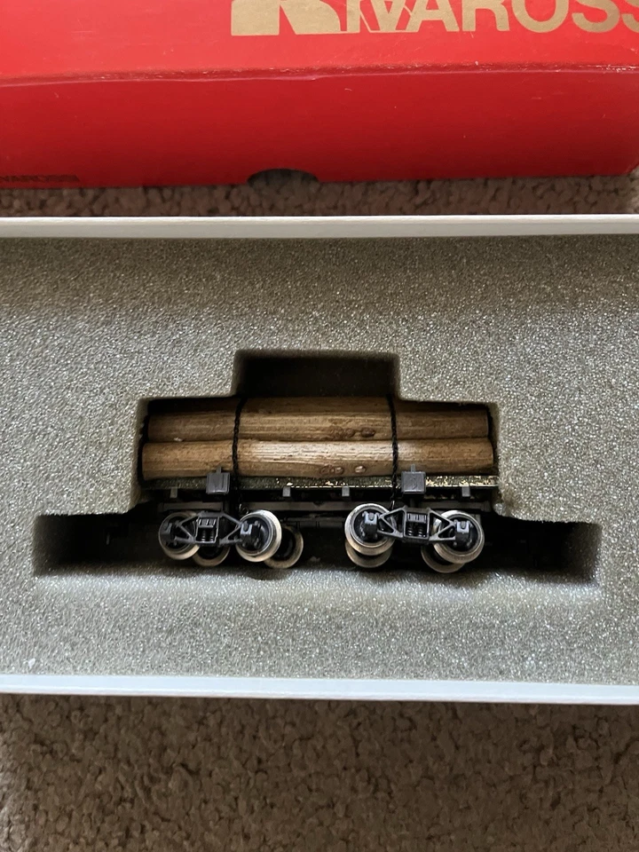 RIVAROSSI 2349 HO LOG BUGGIE IN ORIGINAL BOX - Image 2 of 4