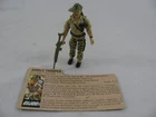 1984 Hasbro Gi Joe Jungle Trooper Recondo Action Figure Complete w/ Card VG