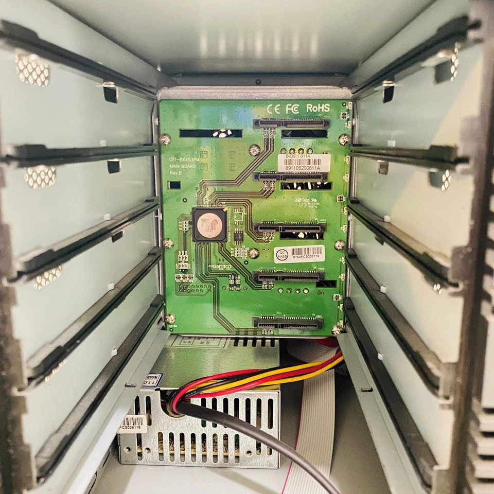 🔥Sans Digital TR5M-B SATA Hard Drives Enclosure Case Only Tested Works - Image 4 of 4