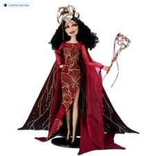Disney store Designer Midnight Masquerade Fashionably Late MOTHER GOTHEL Doll, 