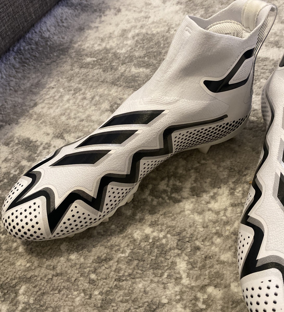 Adidas Freak Ultra 21 Laceless Boost Cleats Football White  display picture 2