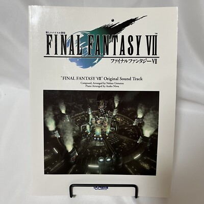 Final Fantasy VII 7 Original Sound Piano Sheet Music Book Musical