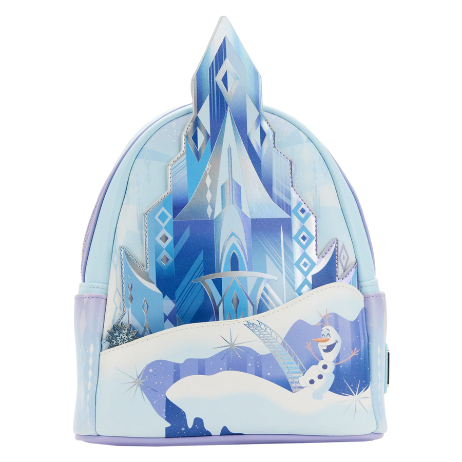 Loungefly Disney Frozen Princess Castle Amazon.com: Loungefly DISNEY FROZEN PRINCESS CASTLE CROSS  main image 2