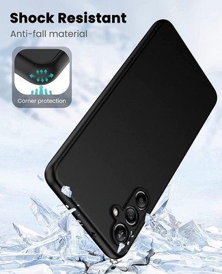 NUIMADL Schutzhülle Für Samsung Galaxy A34 5G – Flüssigsilikon, Stoßfest, Mit Mikrofaserfutter