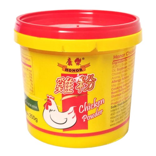 Assaisonnement soupe bouillon poudre poulet granulé Honor 250g HALAL sans gluten - Photo 1 sur 6
