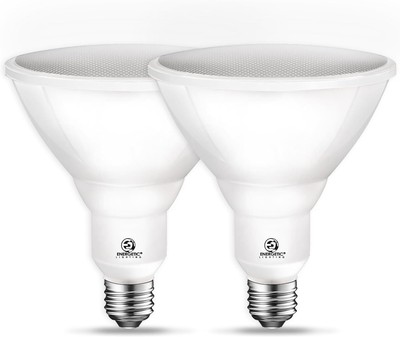 Energetic LED Flood PAR38 Light Bulb, 3000K Warm White, 90W Equivalent, Effic...