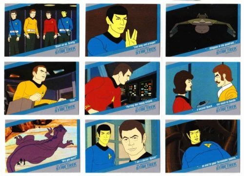STAR TREK Quotable Star Trek TOS QUOTABLE 18 CARD ANIMATED ADVENTURES Q1 TO Q18 - Image 2 of 2