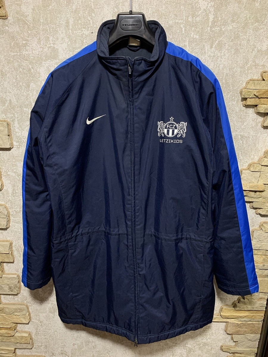Vintage Nike FCZ Fc Zurich Letzikids Coat Jacket Size L | eBay