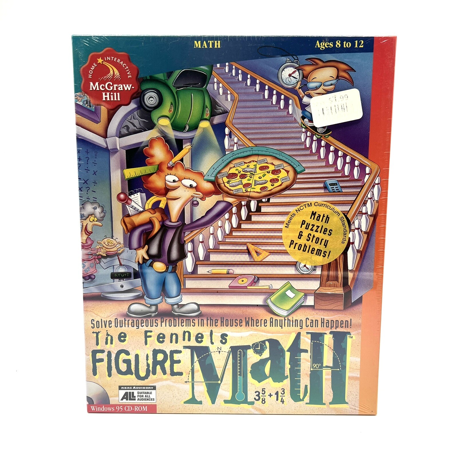 The Fennels Figure Math Vintage 1996 McGraw Hill PC Windows 95 CD ROM NEW SEALED 609746000079 eBay