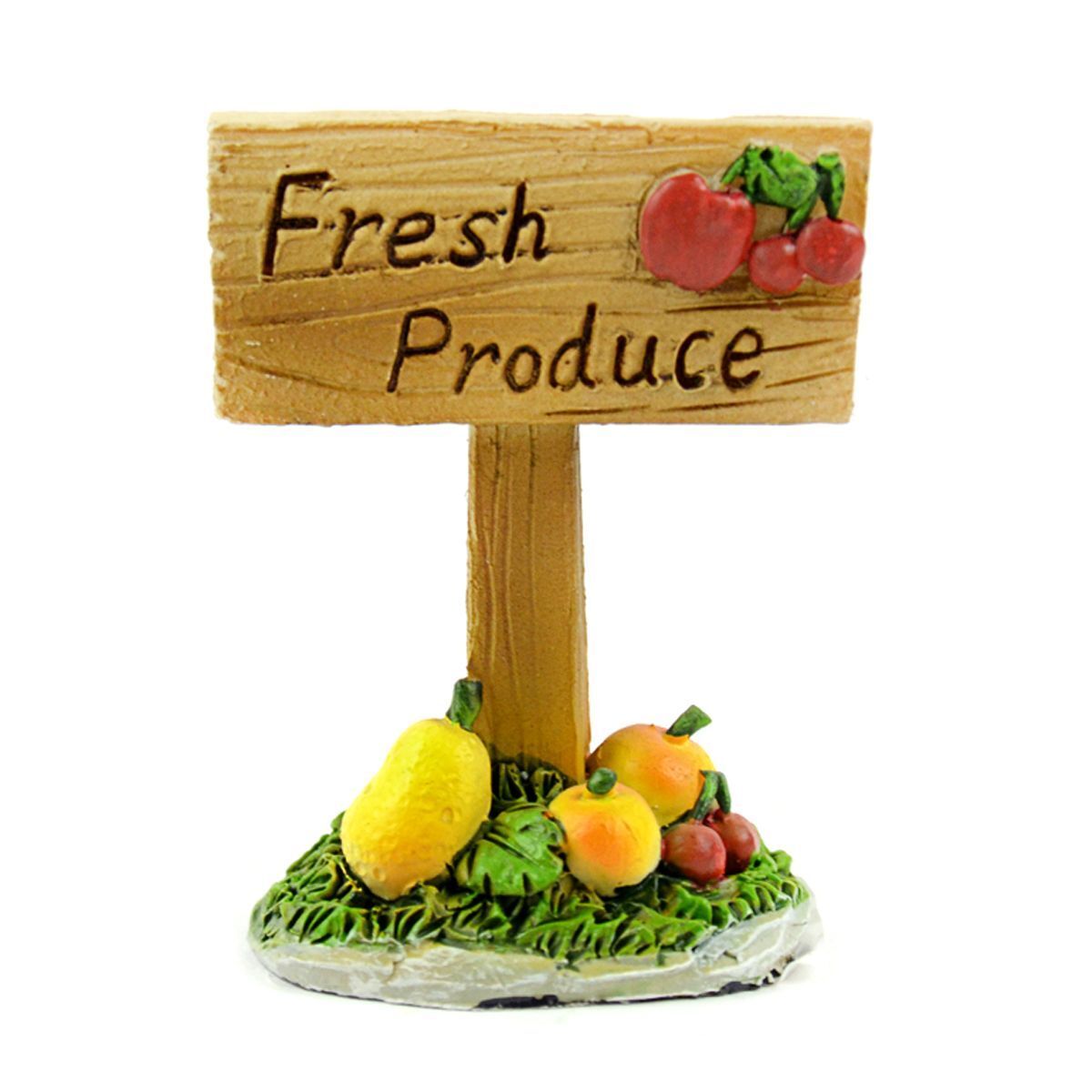 Miniature Fairy Garden Fresh Produce Sign - Buy 3 Save $5