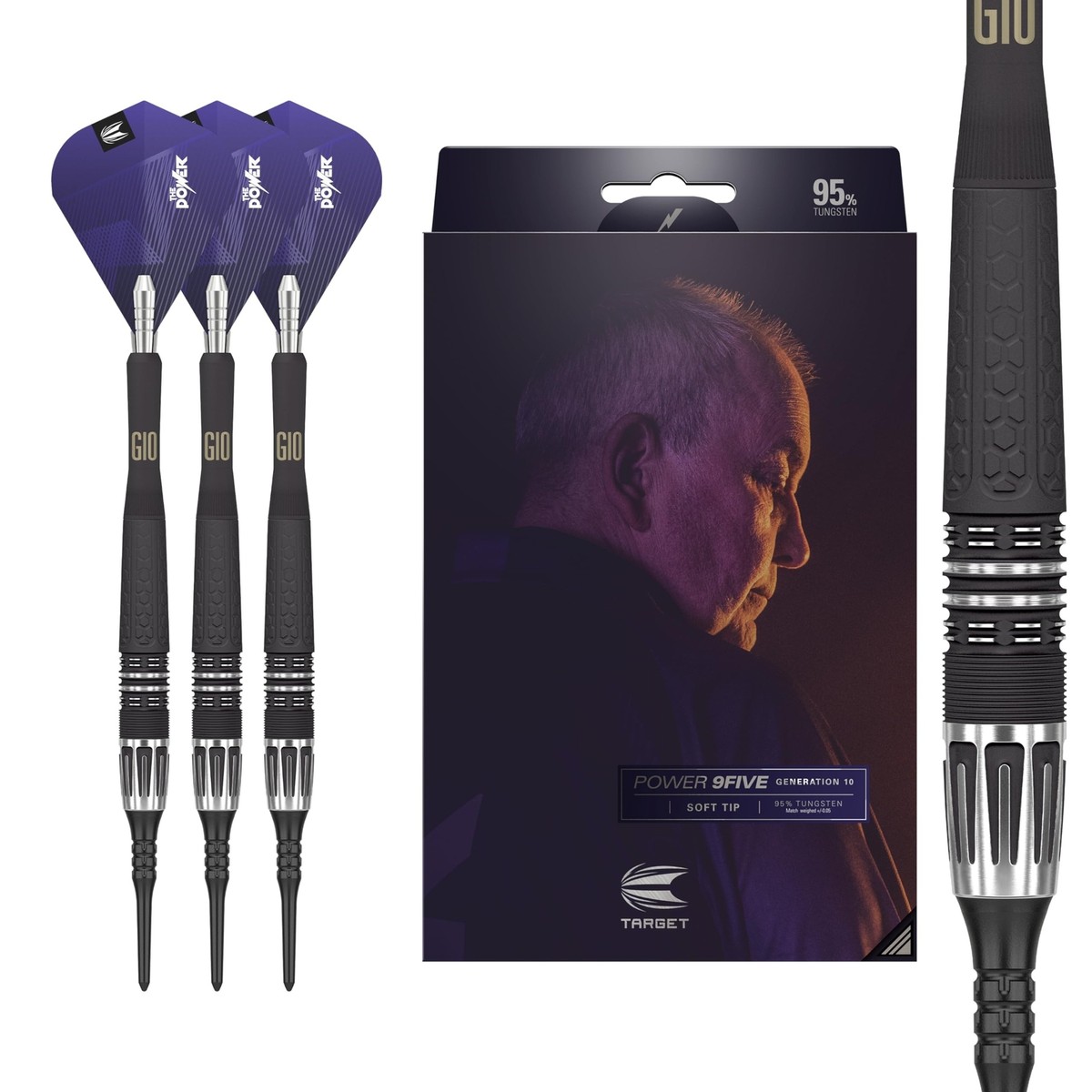 Target Darts Phil Taylor Power 9-Five Gen 10 20G 95