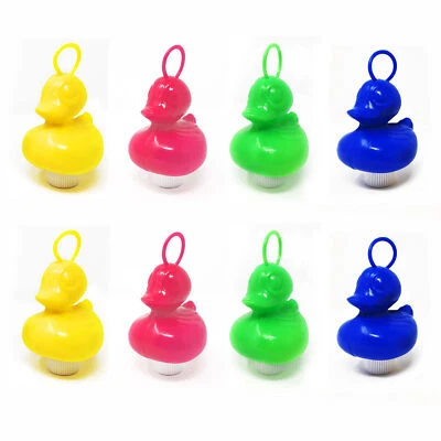 LGIMPORT Entenangeln Enten Bunt Öse Plastikente Schwimmente Angelspiel Gummiente Kinder