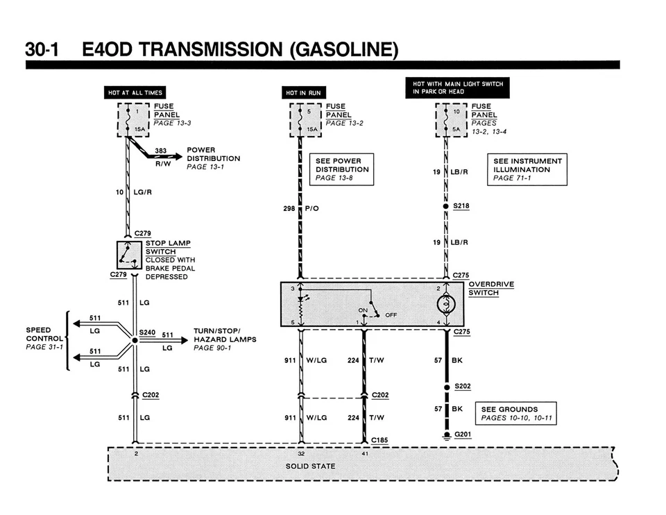 Ford F150-350 1991, manual de solución de problemas de aspiradora eléctrica Bronco Foto 4 de 4