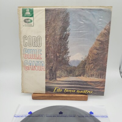 CORO CHILE CANTA ESTA TIERRA NUESTRA ODEON EMI LDC-36512 VINYL RECORD ALBUM 