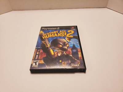 Destroy All Humans 2 (Sony PlayStation 2 PS2) Complete With Manual