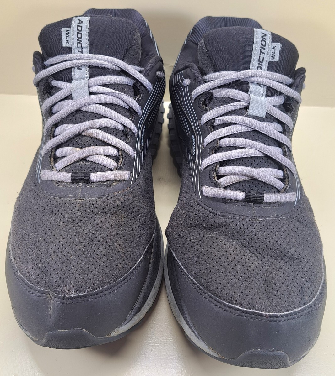 Brooks Addiction Walker Mens Walking Shoes Size M Black 1103191D083  READ