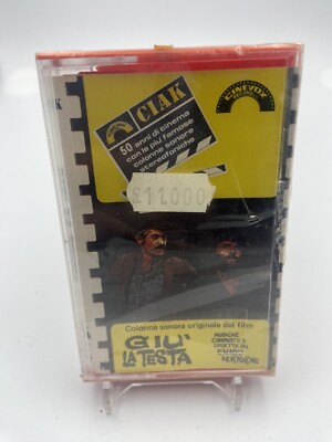 MUSICASSETTA Tape SS Morricone Giù La Testa Ciak 75003 Italia Vintage Raro It