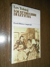 I QUATTRO LIBRI DI LETTURA - VOL 2 - TRAD ODANOV -LEV TOLSTOJ - LONGANESI&C 1979